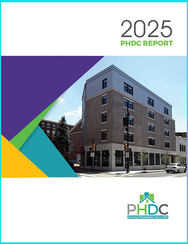 Cover with link for PHDC's Annual Report 2025