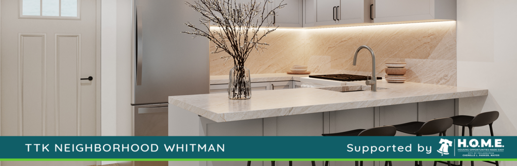 Interior of new houses in Whitman