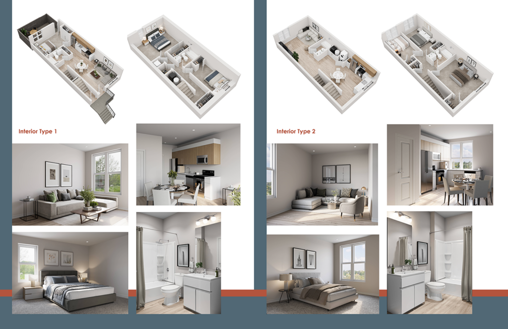 Interior photos for TTK Carroll Park Phase 3