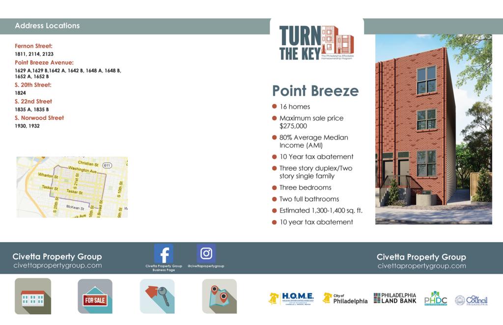 Civetta properties in Point Breeze page 1
