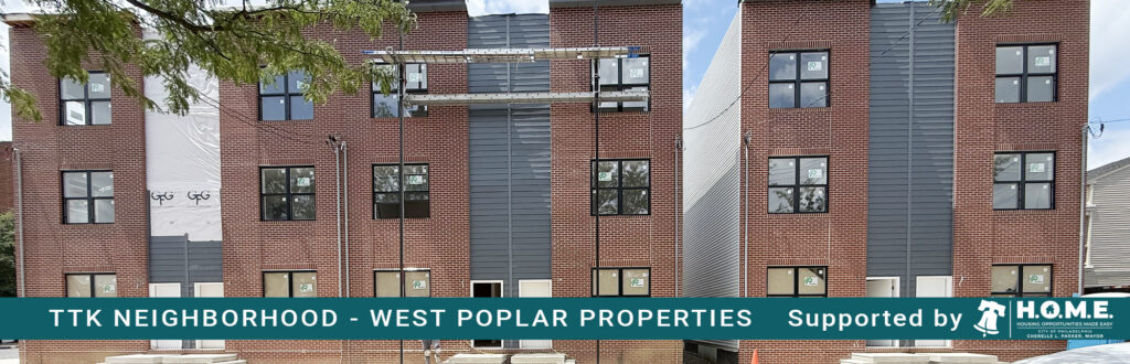 ttk West Poplar houses under construction
