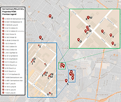 map for pnca