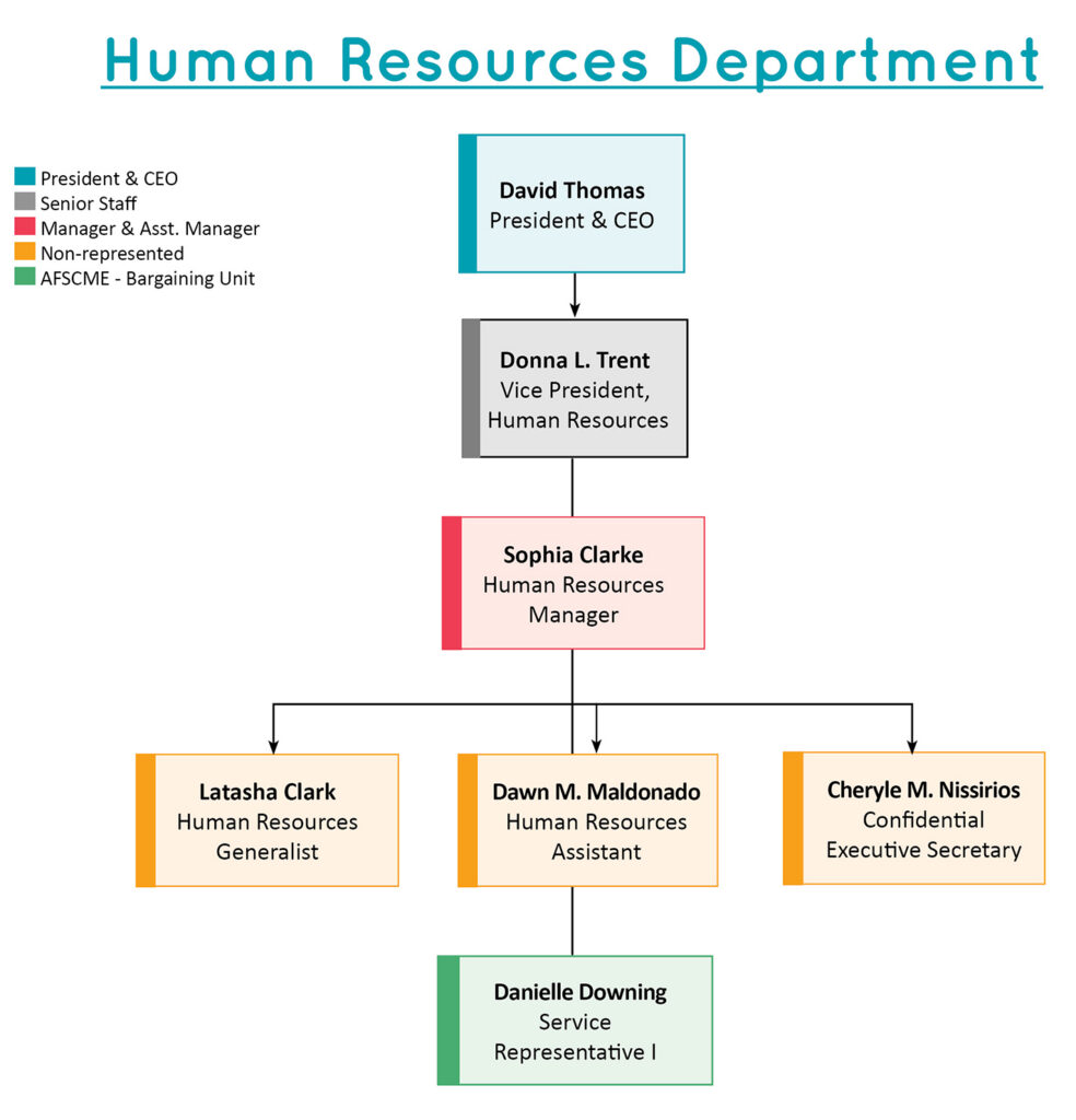 Human Resources Organization chart