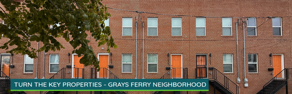 Myrtlewood TTK homes in Grays Ferry